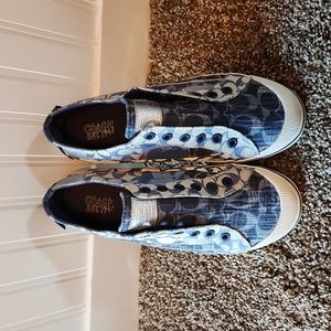 Coach Denim Sneakers